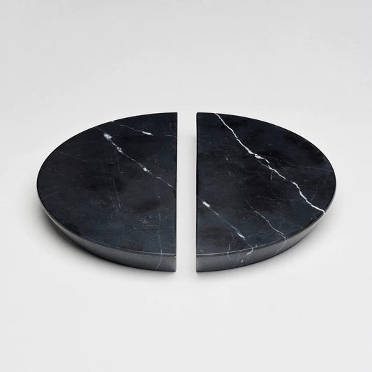 Arc Marble Handle in Black Marble