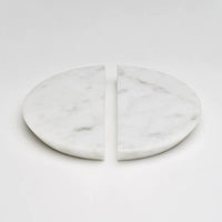 Arc Marble Handle Carrara in Carrara Marble