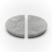 Arc Marble Handle Grey Tundra in Grey Tundar Marble
