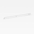 Lo & Co Brera Handle with Backplate White Large in White