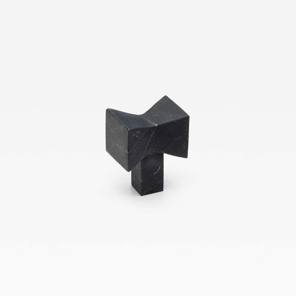 Forma Marble Knob Black (coming soon) in Black