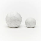 Lo & Co Hubble Knob Carrara Marble in Carrara Marble