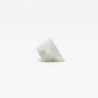 Prism Marble Knob Carrara 45mm in Carrara Marble