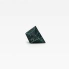 Prism Marble Knob Verde 45mm in Verde Marble