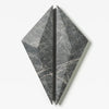Prism Marble Handle Tundra Grey 320mm Pair in Tundra Grey Marble