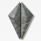 Prism Marble Handle Tundra Grey 320mm Pair in Tundra Grey Marble