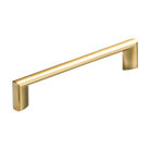 MOMO HANDLES BARRA D HANDLE 128MM BRUSHED MATT BRASS in Brushed Matt Brass