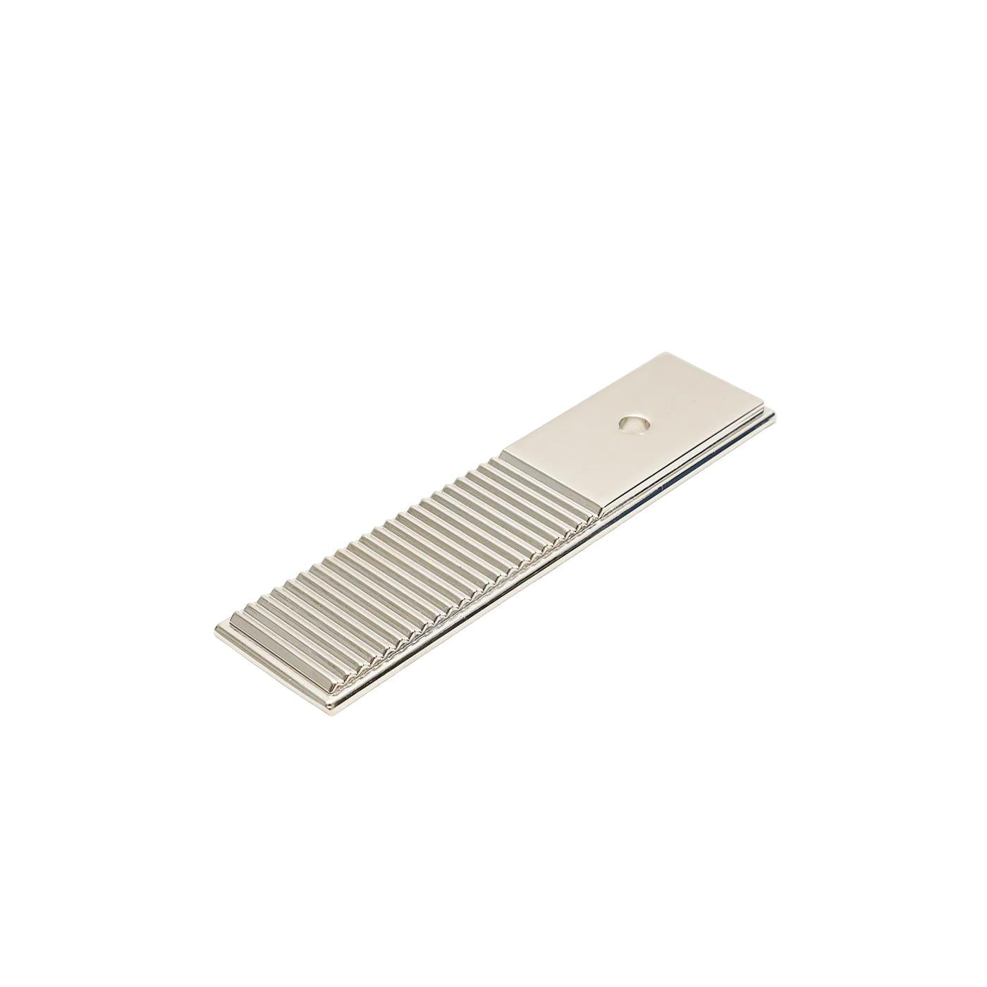 BARRINGTON BACKPLATE TO SUIT KNOB POLISHED NICKEL in Polished Nickel