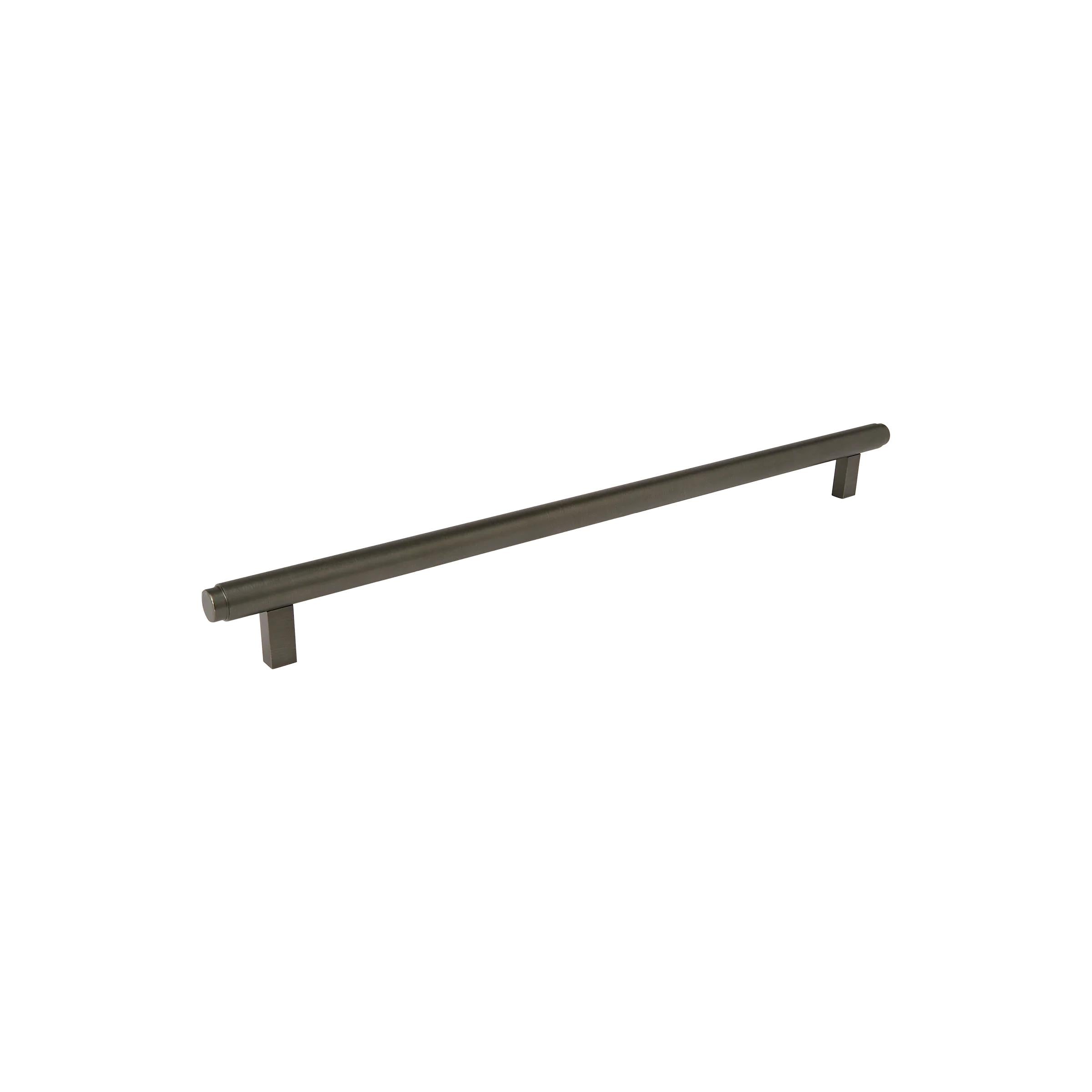 MOMO BELLEVUE 416MM SOLID BRASS PLAIN APPLIANCE PULL GUNMETAL in Gun Metal