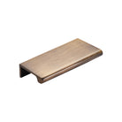 MOMO HANDLES CHELSEA SOLID BRASS LIP PULL HANDLE 96MM BRONZE in Bronze
