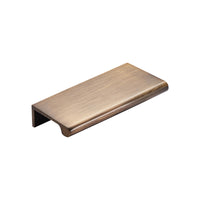 MOMO HANDLES CHELSEA SOLID BRASS LIP PULL HANDLE 96MM BRONZE in Bronze