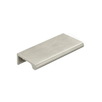 MOMO HANDLES CHELSEA SOLID BRASS LIP PULL HANDLE 96MM DULL BRUSHED NICKEL in Dull Brushed Nickel