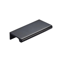 MOMO HANDLES CHELSEA SOLID BRASS LIP PULL HANDLE 96MM MATT BLACK in Matt Black