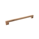 Momo HAKO back-to-back door pull handle in oak wood with a sleek, modern design for interior doors.