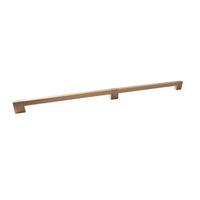 Momo HAKO back-to-back door pull handle in oak wood with a sleek, modern design for interior doors.