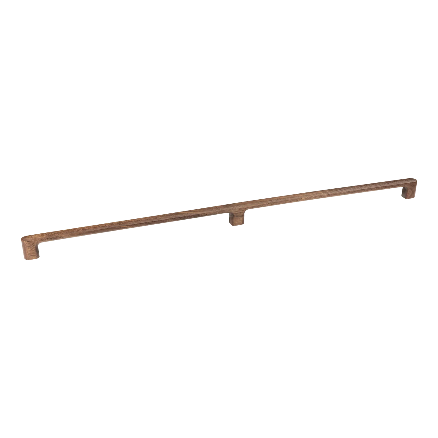Momo LUV Timber Back to Back Door Pull, wooden door handle with modern design, mounted back to back for double door access.