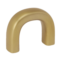 MOMO HANDLES LIORA 32MM LOOP HANDLE BRUSHED SATIN BRASS in Brushed Satin Brass