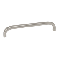MOMO HANDLES LIORA 160MM D HANDLE DULL BRUSHED NICKEL in Dull Brushed Nickel