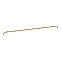 MOMO HANDLES LIORA 608MM D HANDLE BRUSHED SATIN BRASS in Brushed Satin Brass