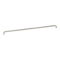 MOMO HANDLES LIORA 608MM D HANDLE DULL BRUSHED NICKEL in Dull Brushed Nickel