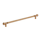 Momo PARLA cabinet pull handle in oil-brushed bronze finish, sleek and modern design for kitchen or furniture drawers.