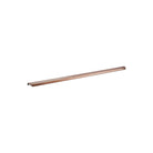 Momo VANN Lip Pull Handle in brushed bronze finish, modern door handle with sleek, curved design for stylish interior doors.