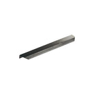 Momo VANN Lip Pull Handle in matte black, featuring sleek modern design and durable metal construction for cabinets and drawers.