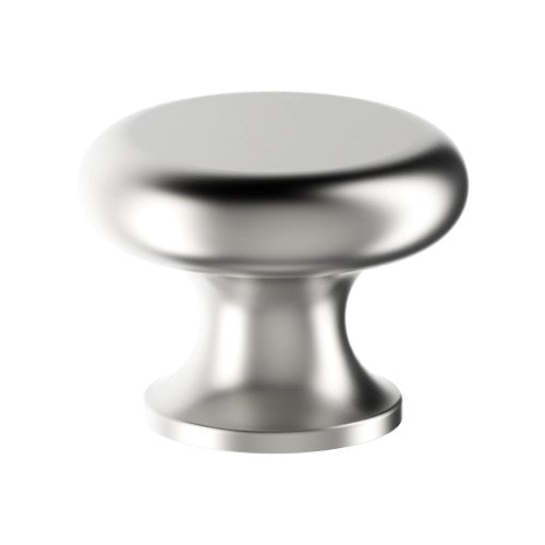 K002 Cabinet Knob, Solid Stainless Steel, 30mm Ø, Projection 23mm in Satin Stainless