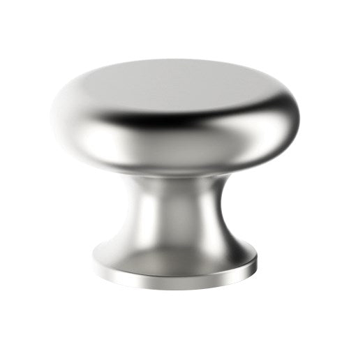 K002 Cabinet Knob, Solid Stainless Steel, 20mm Ø, Projection 18mm in Satin Stainless