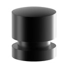 K004 Cabinet Knob, Solid Stainless Steel, 20mm Ø, Projection 22mm in Black