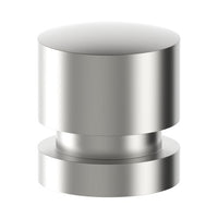 K004 Cabinet Knob, Solid Stainless Steel, 20mm Ø, Projection 22mm in Satin Stainless