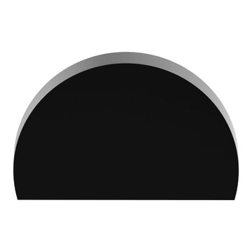 K008 Cabinet Knob, Solid Stainless Steel, 35mm Ø, Projection 32mm in Black