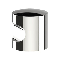 K009 Cabinet Knob, Solid Stainless Steel, 20mm Ø, Projection 28mm in Polished Stainless Steel