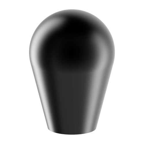K010 Cabinet Knob, Solid Stainless Steel, 20mm Ø, Projection 28mm in Black