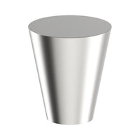 K011 Cabinet Knob, Solid Stainless Steel, 20mm Ø, Projection 24mm in Satin Stainless