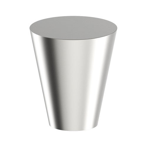 K011 Cabinet Knob, Solid Stainless Steel, 20mm Ø, Projection 24mm in Satin Stainless