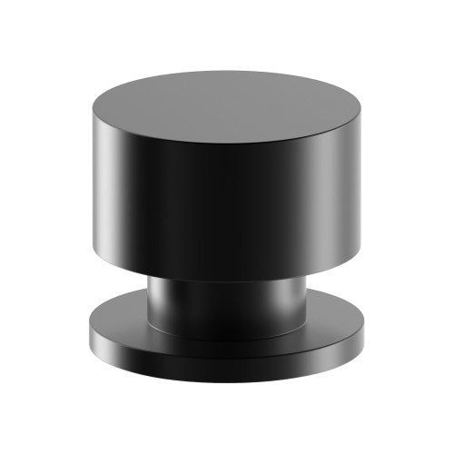 K013 Cabinet Knob, Solid Stainless Steel, 20mm Ø, Projection 32mm in Black