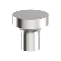 K014 Cabinet Knob, Solid Stainless Steel, 30mm Ø, Projection 30mm in Satin Stainless