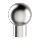 K015 Cabinet Knob, Solid Stainless Steel, 20mm Ø, Projection 28mm in Satin Stainless