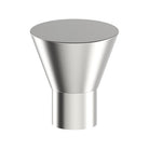 K016 Cabinet Knob, Solid Stainless Steel, 20mm Ø, Projection 22mm in Satin Stainless