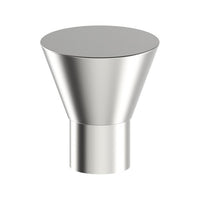 K016 Cabinet Knob, Solid Stainless Steel, 20mm Ø, Projection 22mm in Satin Stainless