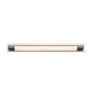Cabinet Pull Cali Satin Nickel L290xW9xP28mm CTC256mm with Backplate in Satin Nickel