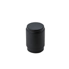 Cupboard Knob Brunswick Matt Black P28xD20mm in Matt Black
