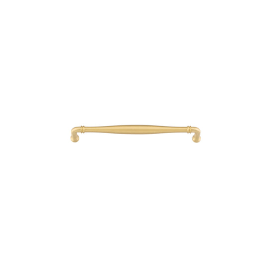 Cabinet Pull Sarlat Brushed Gold PVD L274xP48mm BD18mm CTC256mm in Brushed Gold PVD