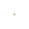 Cabinet Pull Helsinki T Brushed Gold PVD L50xP36mm BD11mm in Brushed Gold PVD