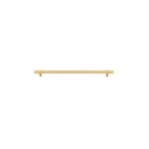 Cabinet Pull Helsinki Brushed Gold PVD L301xP36mm BD11mm CTC256mm in Brushed Gold PVD