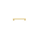 Cabinet Pull Baltimore Brushed Gold PVD L180xW8xP36mm CTC160mm in Brushed Gold PVD