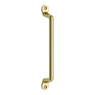 Pull Farmhouse Polished Brass L173xW9.5xP31.5mm CTC160mm in Polished Brass