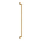 Pull Farmhouse Unlacquered Satin Brass L333xW9.5xP31.5mm CTC320mm in Unlacquered Satin Brass