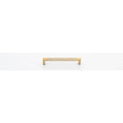 Cabinet Pull Brunswick Knurled Brushed Gold PVD L170xW15xP40 CTC160mm in Brushed Gold PVD